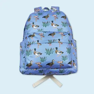 Baby boy duck hunting season kids backpack
