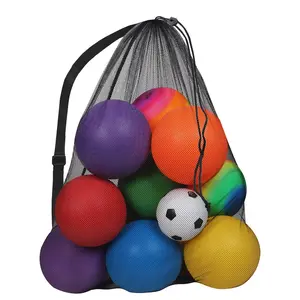 30"x 40" Extra-Large Mesh Sports Ball Drawstring Bag