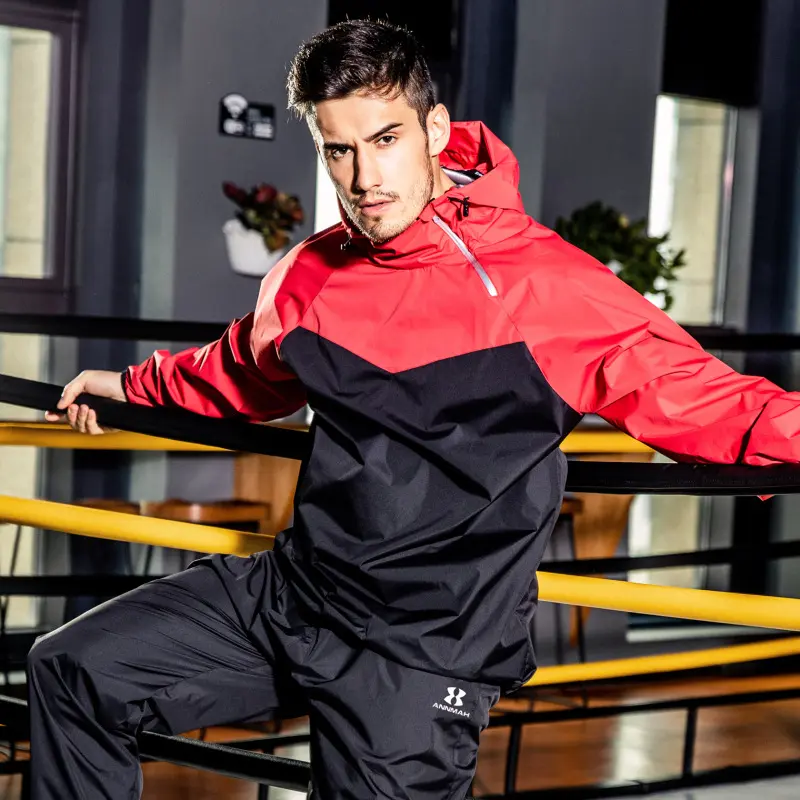 Black and red men's top