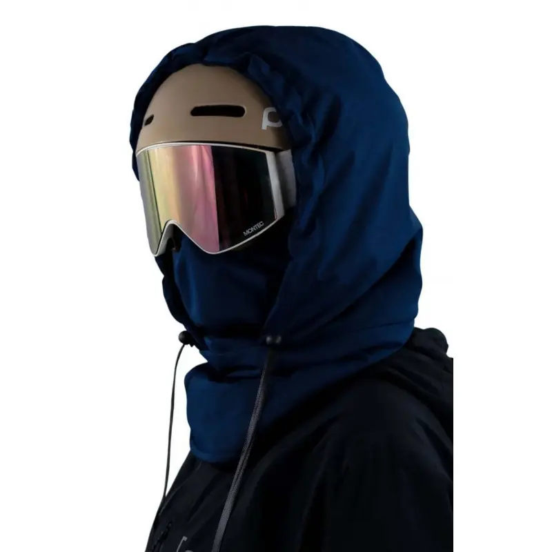 Unisex 1-Size Luxe Thick Fleece Hood - Adjustable Fit Hat, Skiing-Snowmobile Helmet-Compatible, Soft, Cold Adventure Sports & Outdoor Hat Accessory
