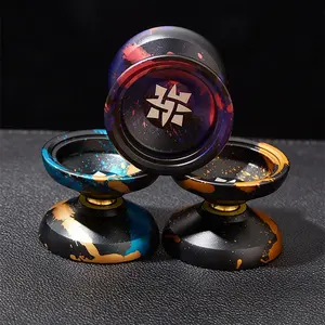 Professional Magic Yoyo Metal Yoyo with 10 Ball Bearing Aluminum Alloy High Speed Unresponsive Yoyo Toy for Kids Adults