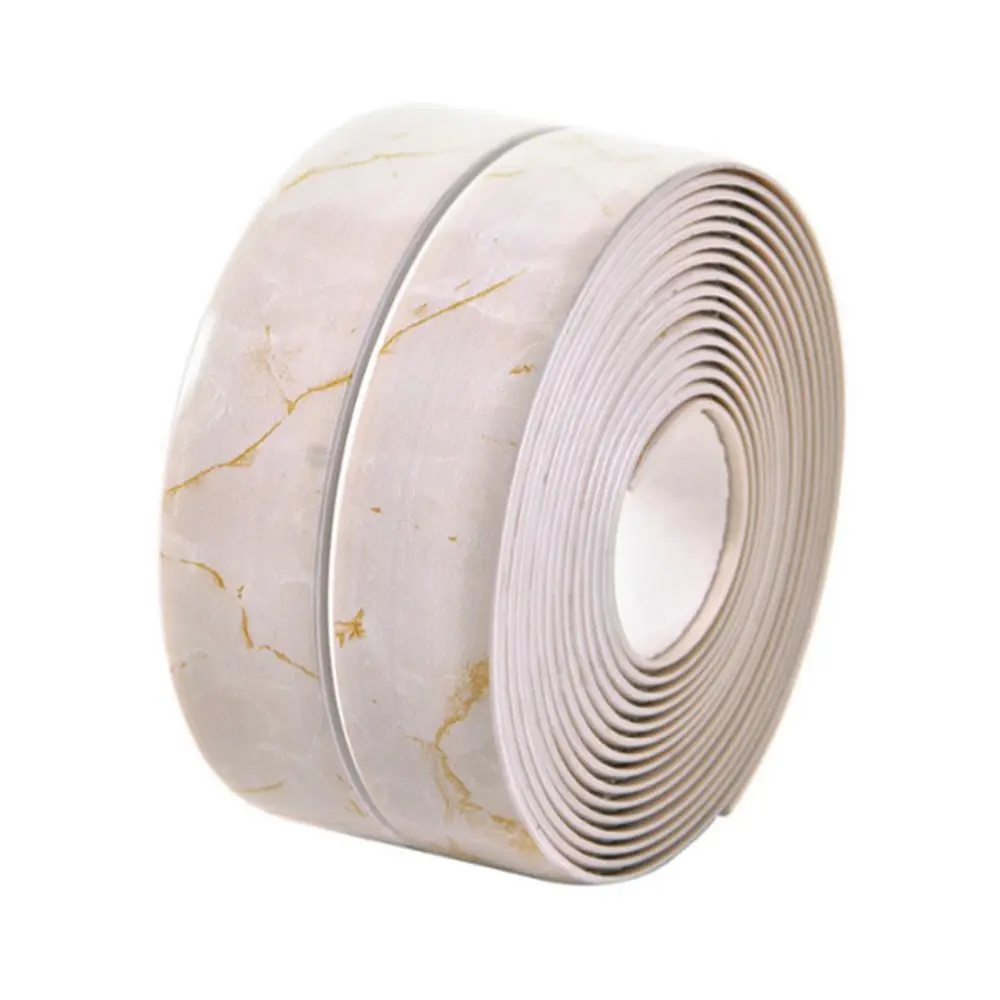 Caulk Strip for Bathtub Self Adhesive  Tape for Kitchen Bathroom Shower Floor and Wall Sealing, 2" x 102"