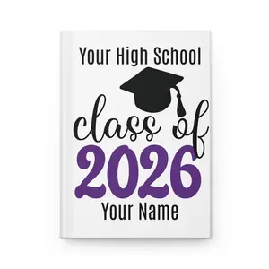 Personalized Senior Class of 2026 Journal, Notebook for Students, Graduation Gift, Custom Yearbook, Memory Book