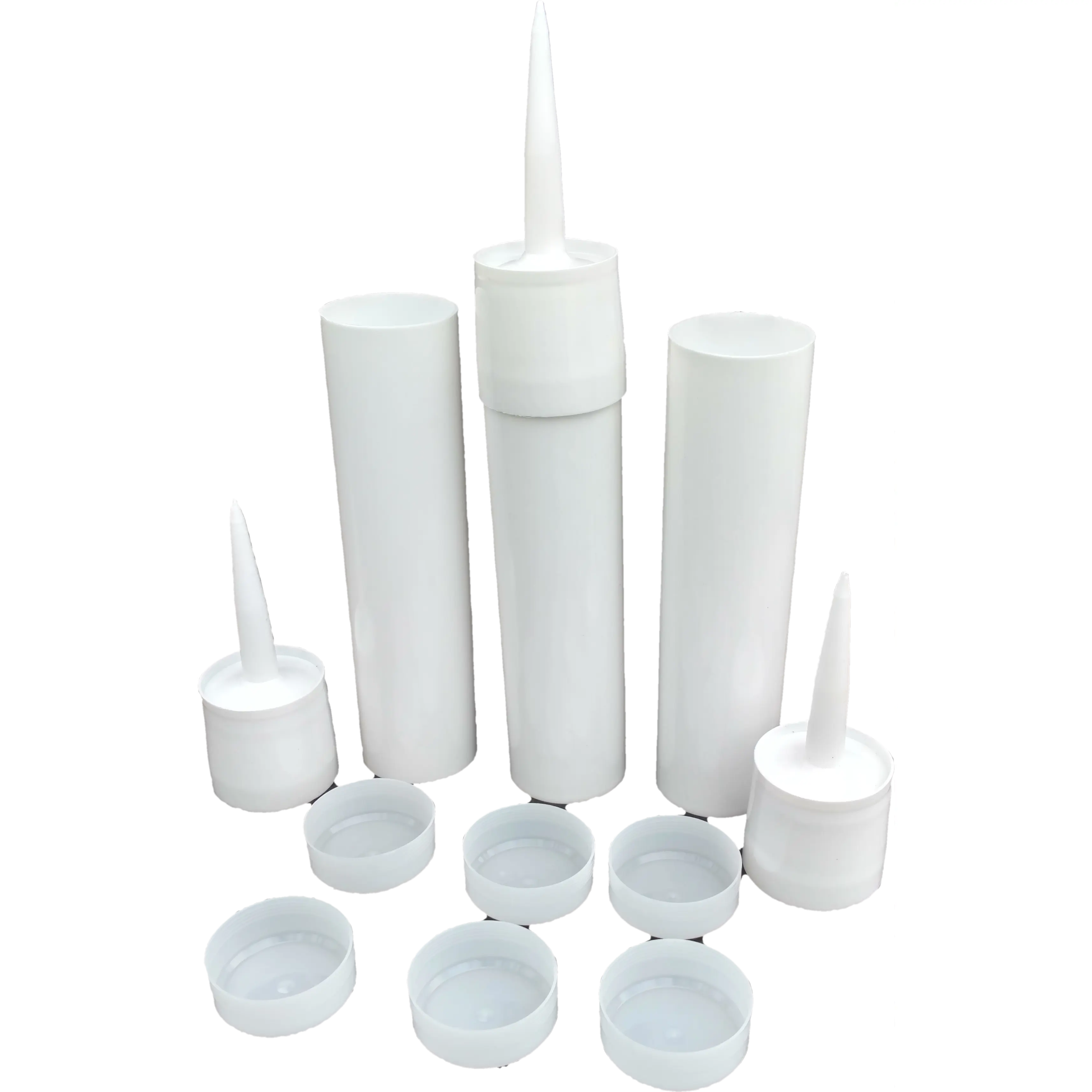 Quart Size Reusable Empty Caulk Tube - REFILLABLE CAULKING Cartridge 32 oz. - 3 Pack