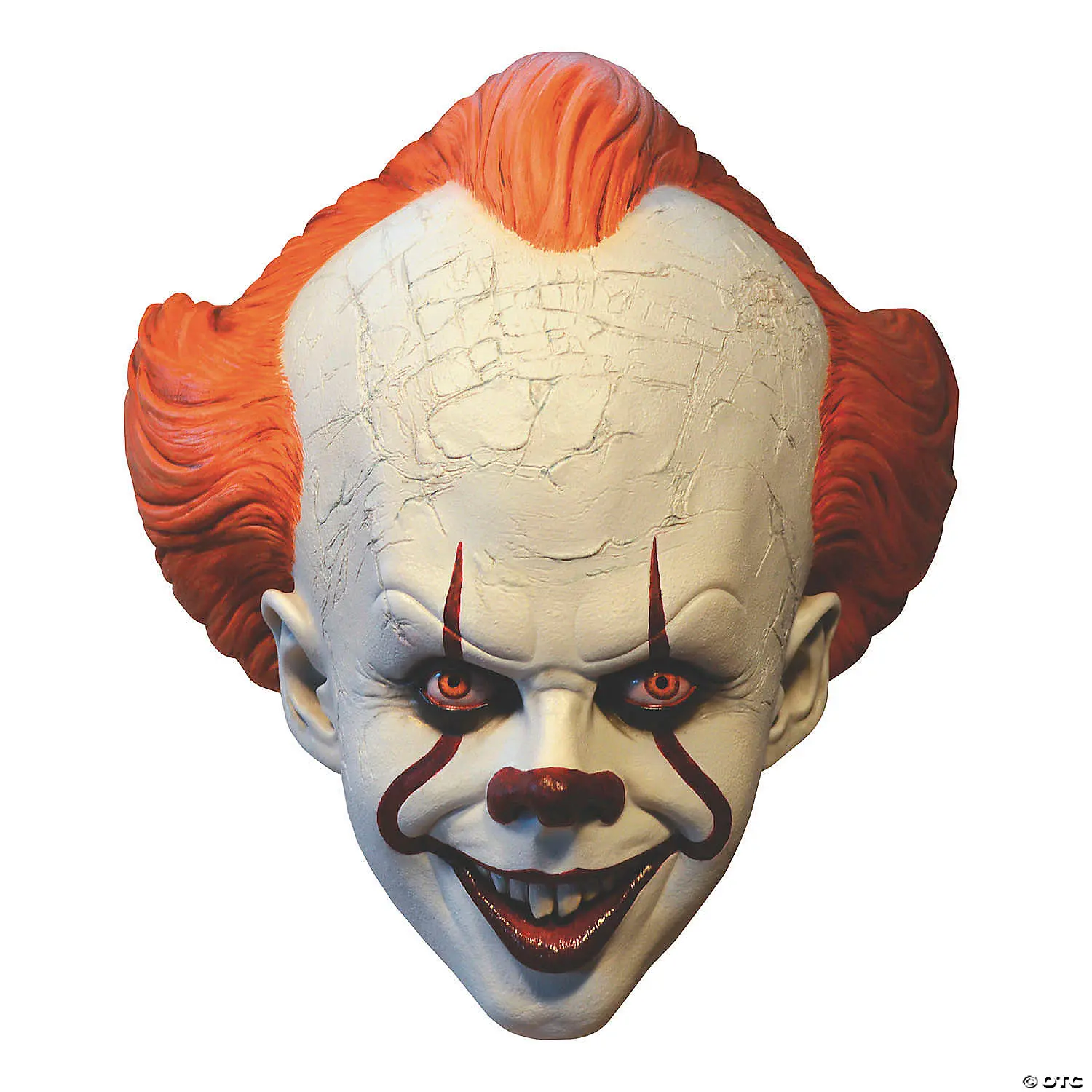 Men's IT Standard Pennywise Overhead Mask - One Size Halloween Clown