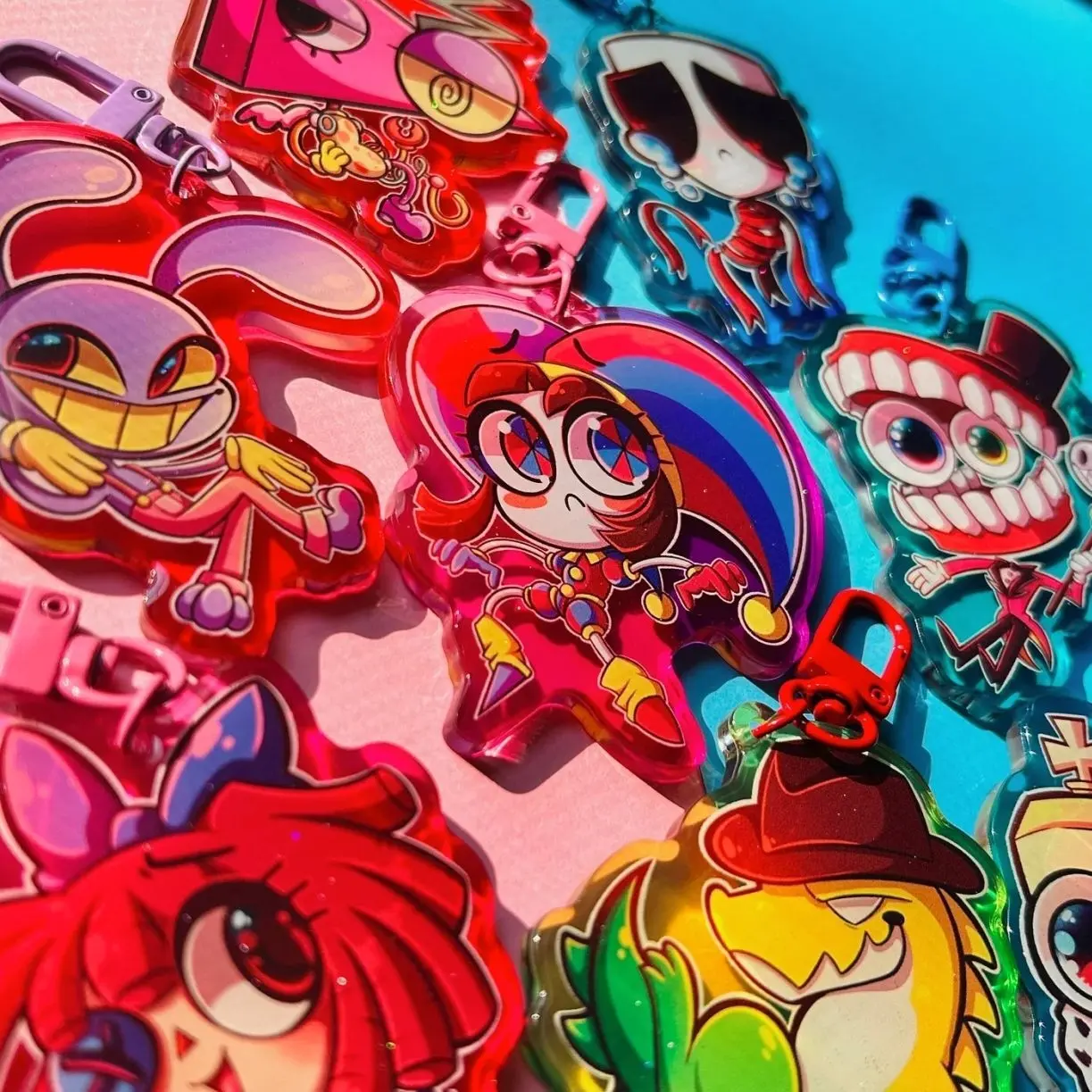 The Amazing Digital Circus Keychains