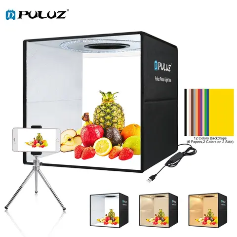Portable Photo Studio Light Box, 1 Count Foldable Portable Studio Kit With Soft Light Box, Professional Photography Equipment, Men Gifts