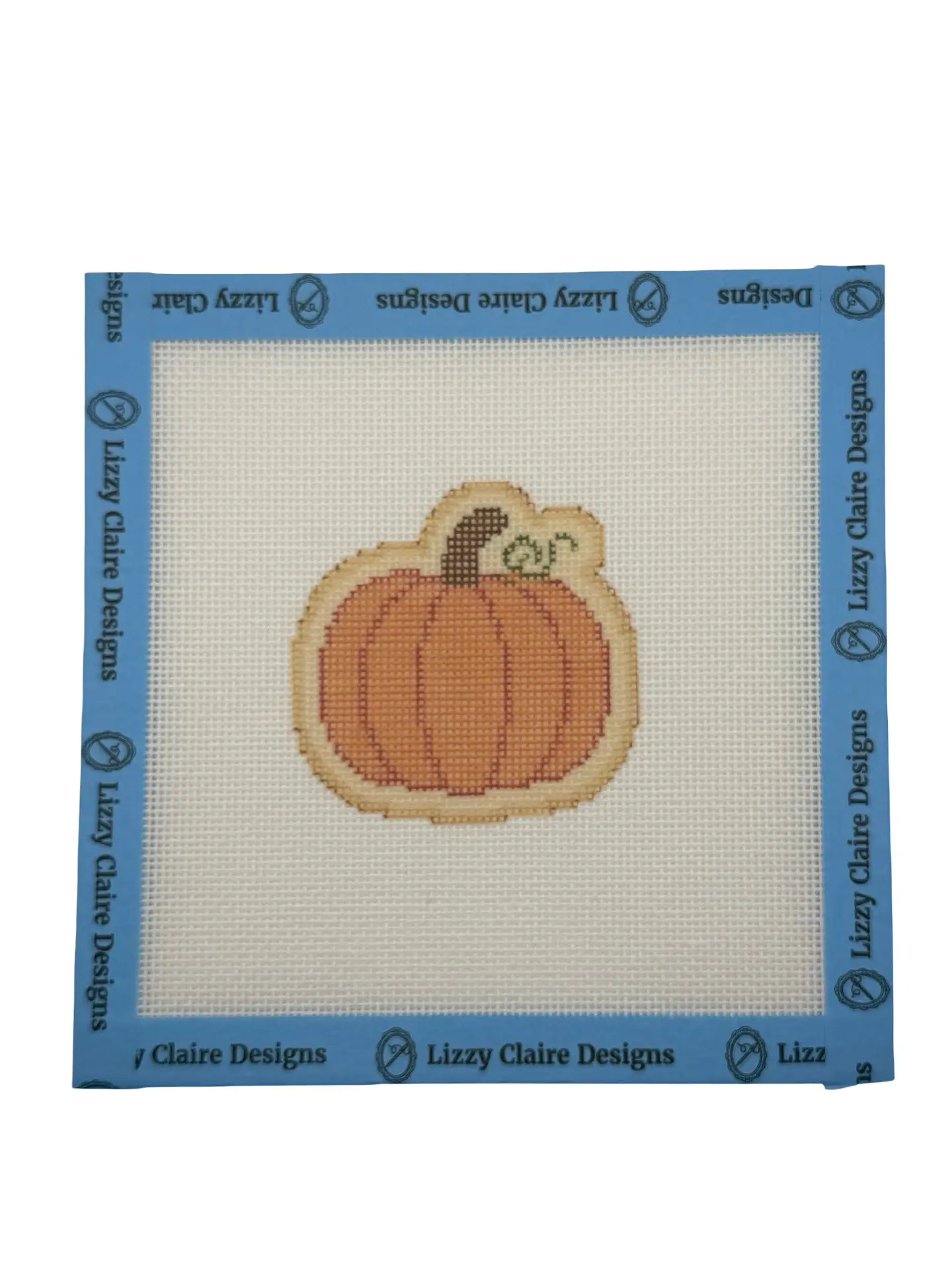 Pumpkin - The Royal Icing Collection - 18 mesh - 6 x 6 - Needlepoint Canvas