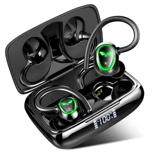 LIFEBEE Wireless Earbuds, Wireless Headphones In-Ear with ENC Mic, LED Display, 48H Deep Bass Earphones Noise Cancelling Sport Earhooks Ear Buds