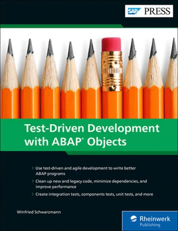 USED Book - Test-Driven Development with ABAP Objects by Schwarzmann, Winfried (Hardcover) - english