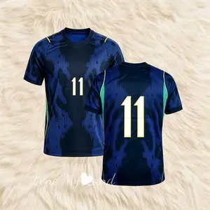 11# Raphinha 2026 Home Short Sleeve Soccer Jersey Quick-Dry