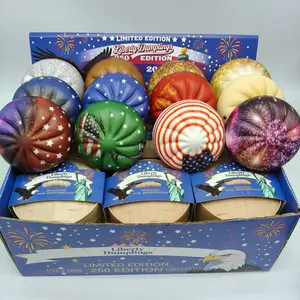 Dumpling Squishy Mystery Box Stress Ball with Steamer Colorful Fidget Sensory Toy Anxiety Relief Squeeze Decompression Dough for Adults (1 Pcs)