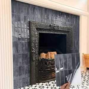 Kitchen & Bathroom Self-Adhesive Subway Tile Backsplash Stickers, 3D Wall Decals for Home Decor, Easy Peel-And-Stick Design