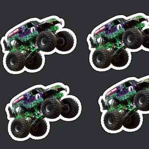 Monster Truck Stickers