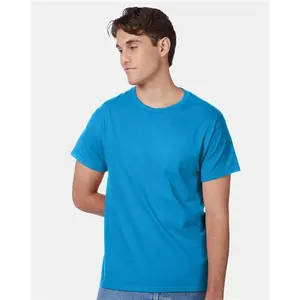 Custom Embroidered - Hanes - Unisex Authentic T-Shirt - Teal - 5250