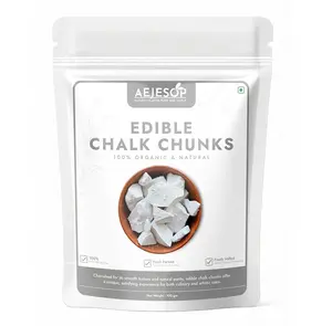 AEJESOP Edible Monastic Clay, Chalk Chunks, Natural Clay for Eating,100g