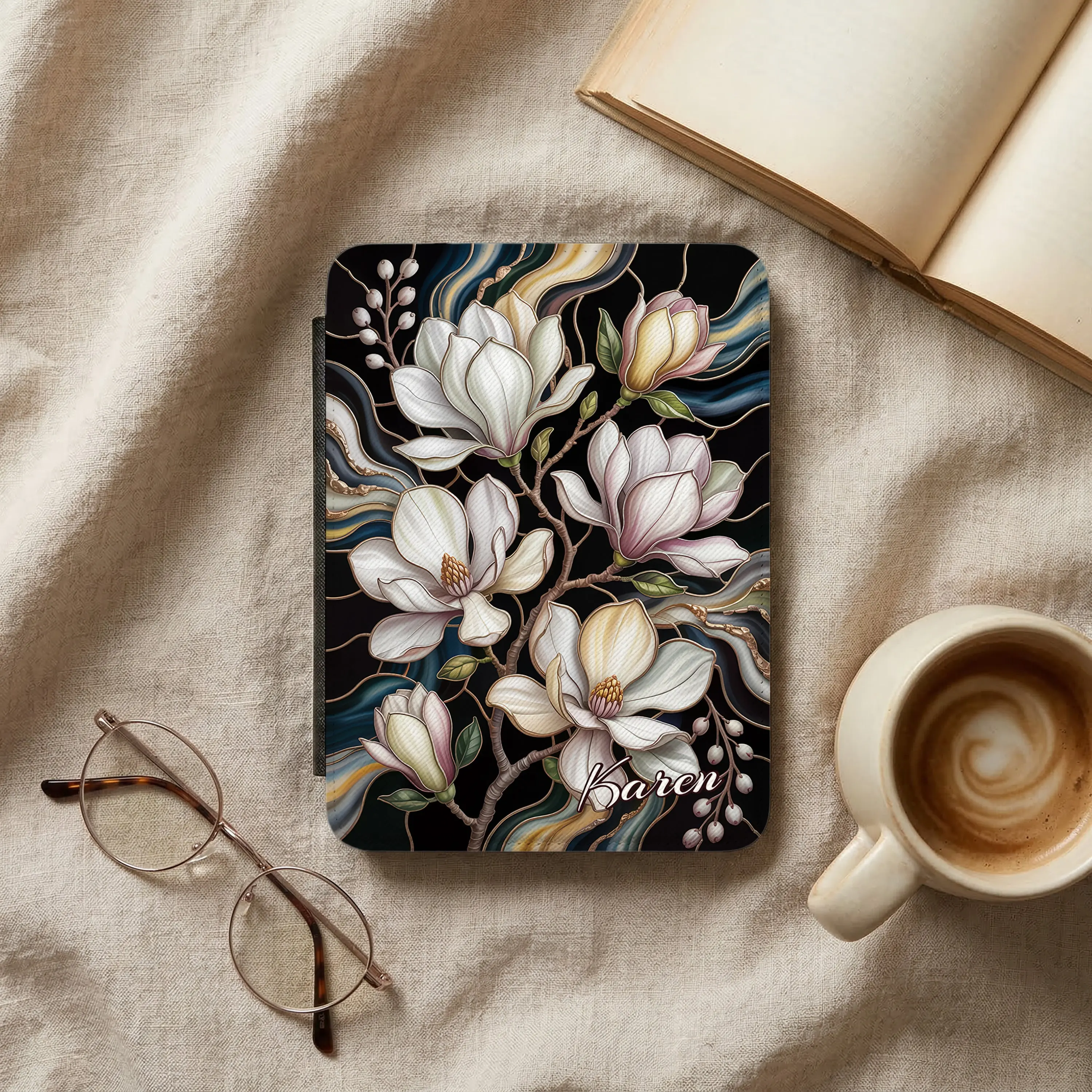 Personalized Kindle Case – Custom Name Kindle Cover for Book Lovers | Protective E-Reader Case | Gift for Readers, Moms, and Book Lovers
