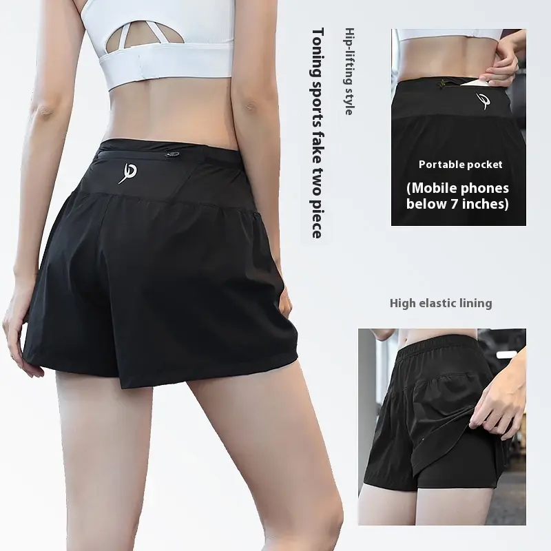 Women's Sports  Anti-Exposure Nylon Quick-Dry Running Fitness Breathable Elastic Quick-Dry Woven Pants omka  gishorts High Waist Breathable jeanshorts for  dolphin summer bottoms jeans hotty hot waffle  modest  daisy dukes  shorts  women casual boho short