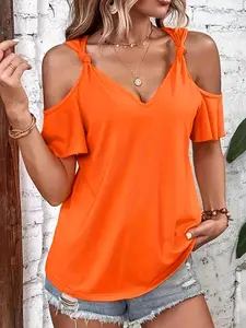 Women's Off-Shoulder T-Shirt Top