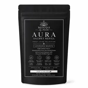 Moods by Michelle Aura Sachet Refill – Lavender Breeze – 8 oz