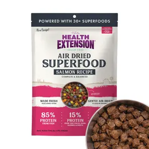 Air Dried Complete Salmon Recipe Dog Food | Health Extension