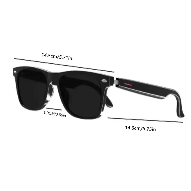 Smart Glasses with High-Quality Sound, Voice Calling, Bluetooth-Compatible with Fast Pairing, Large Capacity Long-Lasting Battery, Perfect Gift, Cool Gadget #TOP PICKS 6