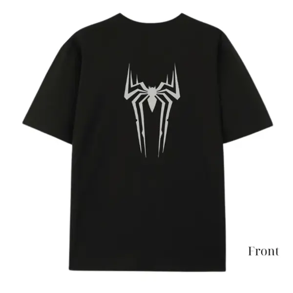 Minimal Spider Graphic T-Shirt, Streetwear Spider Tee, Cool Urban Print Shirt for Men Women, Casual Unisex Fashion Graphic Tee