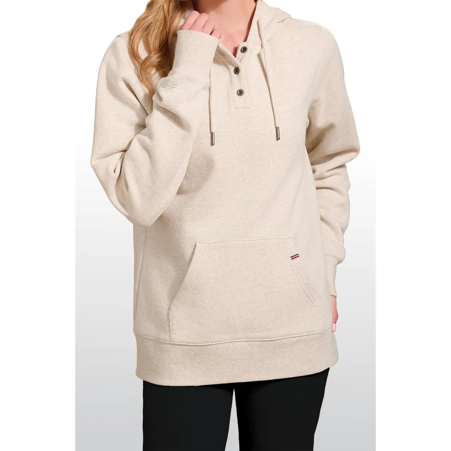Women's Flagship Henley Hoodie