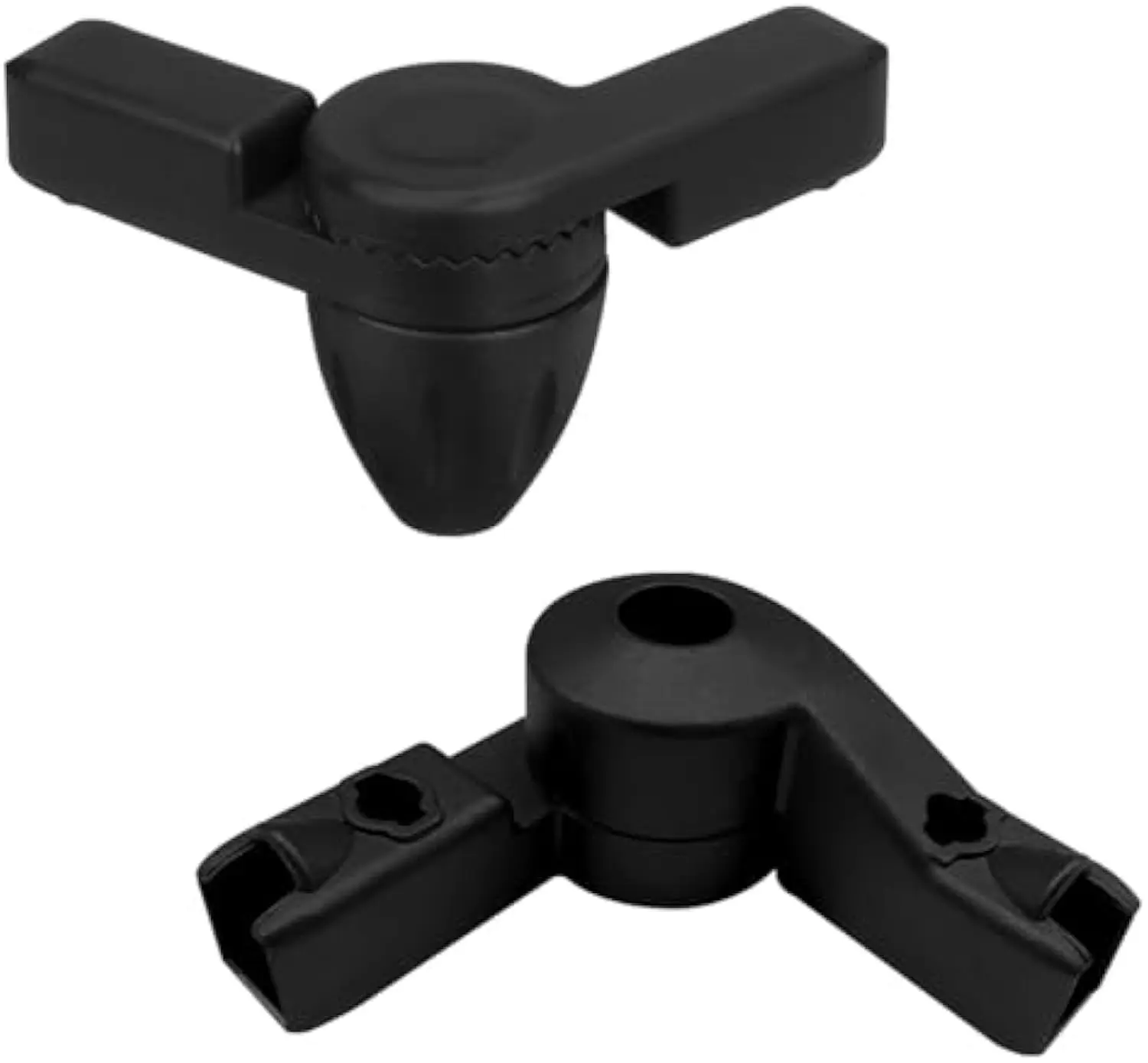 COMOMY Hinge Joint for 198" or 80" Hardware Mounted Pet Gate White