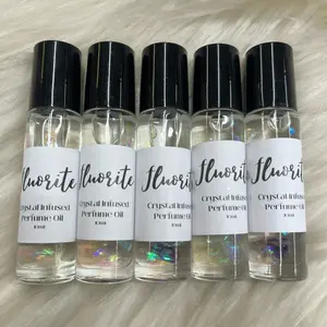 Fluorite Crystal Infused Oil Roller - Slay’d Studio