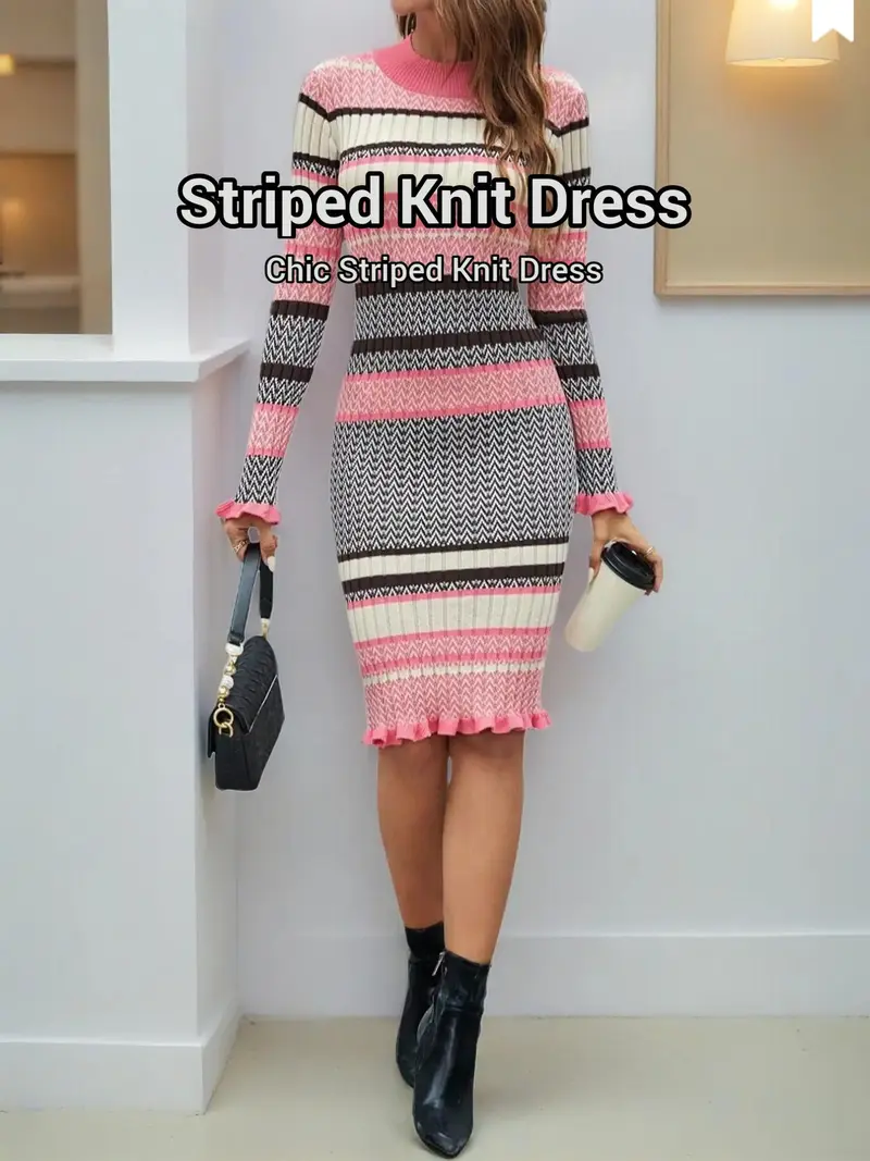 sweater dress look - TikTok Shop