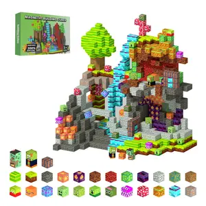 150pcs Magnetic Blocks Plant DIY Building Set, Strong Magnetism, Sensory Educational Toy, Stem Learning, Ages 3+, Gift Idea