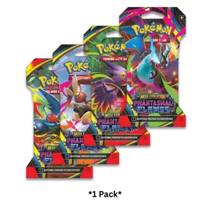 Pokémon Phantasmal Flames Single Sleeved Booster Pack