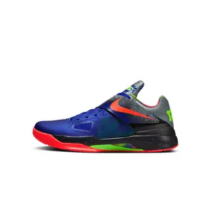 Nike KD 4 Nerf 2024 FQ8180-400 Men's Basketball Shoes Concord Bright Crimson Retro Style Performance Ready Comfortable & Responsive