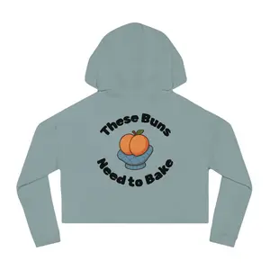 Pistachio Whip Crop Hoodie – Booty’s R Us® Signature Green Glutewear