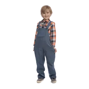 Farmer Costume Dress For Kids | Plaid Shirt & Denim Overalls Outfit - Boys Costume For Halloween, Career Day, School Plays & Theme Party - Kids Fashion