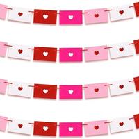 61 Pcs - 33 ft, Love Garland Banner Set 