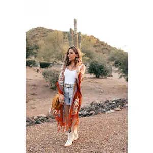 Bohemian Diamond Tassel Kimono