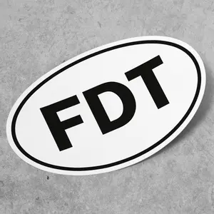 Anti Trump Sticker, Vinyl Decal, for Laptop Car, Book, Water Bottle, FDT Sticker, Political Sticker