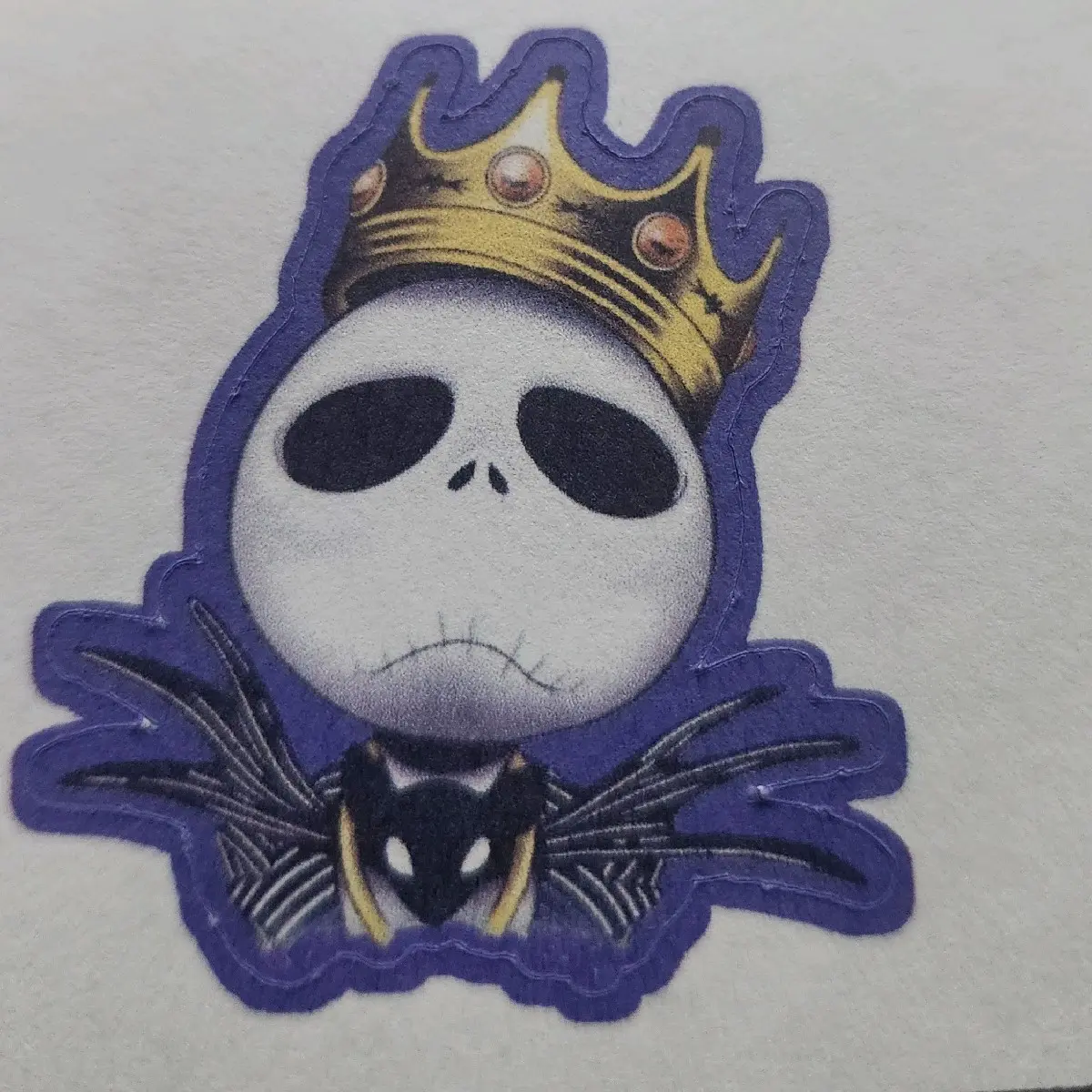 jack biggie skellington sticker