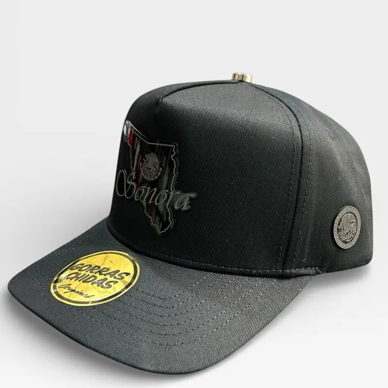 Unisex "SONORA" Snapback Hat - Plate-Style Cap, Mexico State-Themed Fashion Accessory for Casual Wear