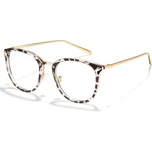 Blue Light Glasses for Woman, Fashion  Glasses  Office Reduce Eye  Anti  for Working Reading