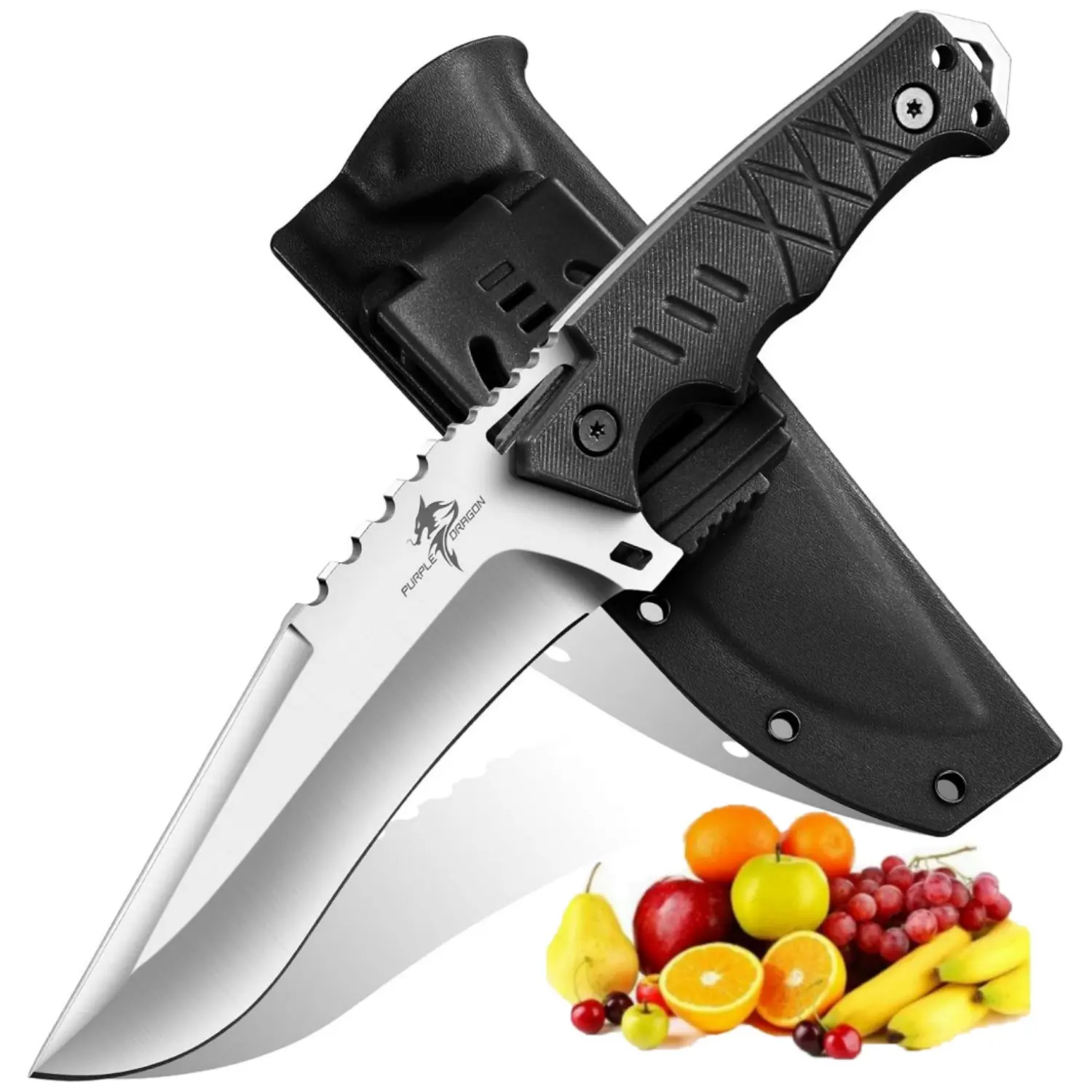 Purple Dragon Fruit Knife -for Slicing Peeling & Carving - Kitchen Tool,Perfect Gift for Cutting Fruits,Christmas Gift