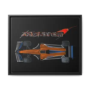 MODPRO McLaren F1 Overhead + Logo Framed Canvas