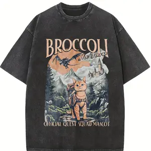Onyx Storm Quest Squad Broccoli Comfort Colors Shirt, Fourth Wing Shirt, Broccoli Cat T-Shirt, Ridoc Romantasy Fan Shirt, Dragon Rider Tee