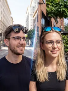 ATTCL Unisex Polarized UV400 Fitover Sunglasses for Myopia Wearers Over Sunglasses for Man/Women Neutral Wrap-Around Design  Ultra-Light Durable Comfort, with Microfiber Cloth/Polarization Test Card/Sunglasses Case