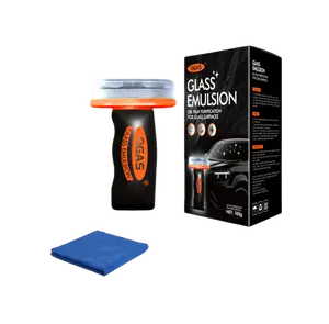 Car Windshield Oil Film Remover, Car Windshield Oil Film Removal Brush, Window Cleaning Brush for Cars, Eliminates Oil Film and Dirt, Improves Windshield Clarity, Ensures Safe Driving