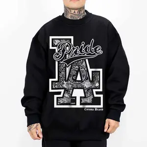 LA Pride Chicano Clothing, Gangster clothes, Hoodies for men, Men's clothing, Streetwear, Graphic tee Oversized Sweatshirts