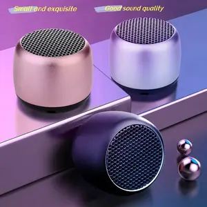 Mini M1 Wireless Speaker, Compact - Portable music player with subwoofer, sports speaker, USB-C charging, durable design, compatible with any smartphone, long battery life, vibrant colors, modern audio equipment, stylish des
