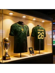 Senegal 2026 Football Jersey New 3 T-shirt Breathable Quick Drying Parent-child Training Outdoor Top Short Sleeved